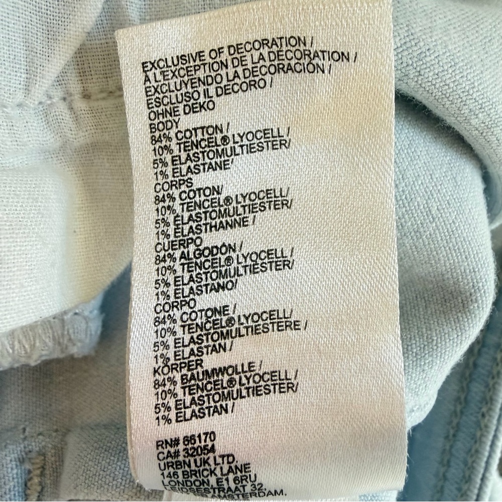 Maeve Anthropologie The Ettie High-Rise Crop Wide-Leg Jeans denim 36211 - Picture 10 of 13